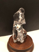 Orrefors Glass Blower Figure Paperweight