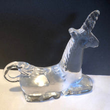 Kosta Boda Crystal Unicorn Paperweight