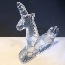 Kosta Boda Crystal Unicorn Paperweight