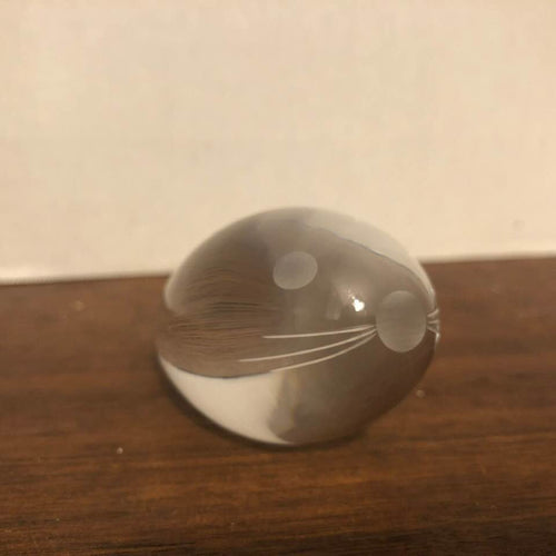 Hadeland Glass Seal Paperweight