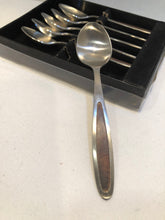 Otagiri Stainless Demitasse Spoons Teak Inset