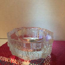 IITTALA Tapio Wirkkala ASLAK Map of Europe Glass Bowl Candle Holder