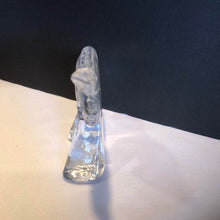 Kosta Boda Crystal Donkey Paperweight