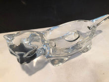 Sasaki Crystal Cat Candy Or Trinket Bowl